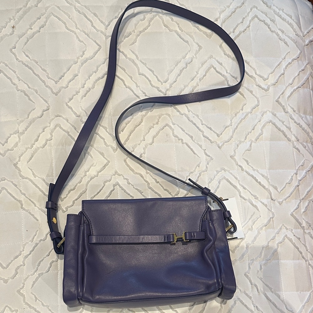 Halston Heritage Deep Purple Crossbody Bag